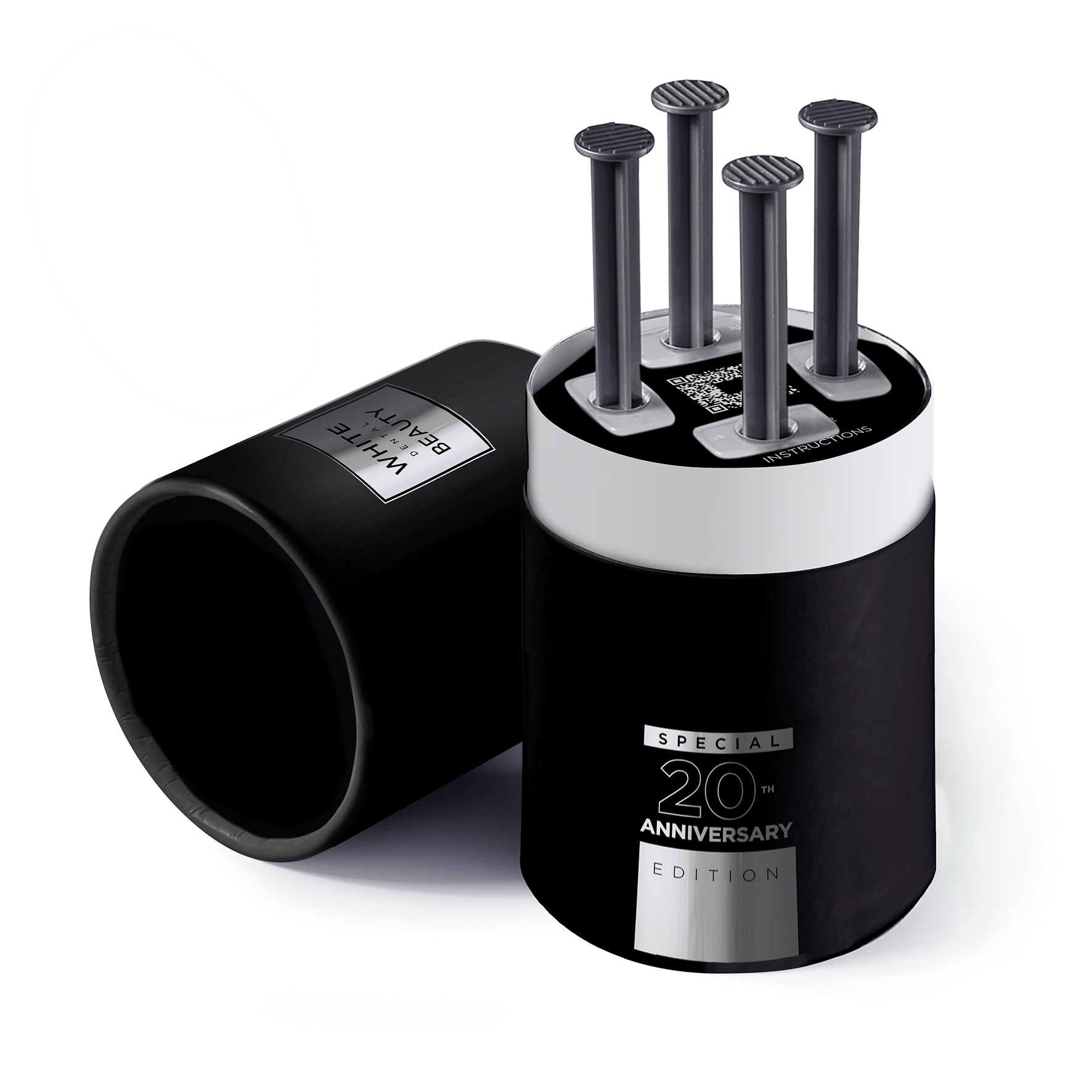 Black Packaging 4 Tube Syringe Black Packaging 4 Tube Syringe
